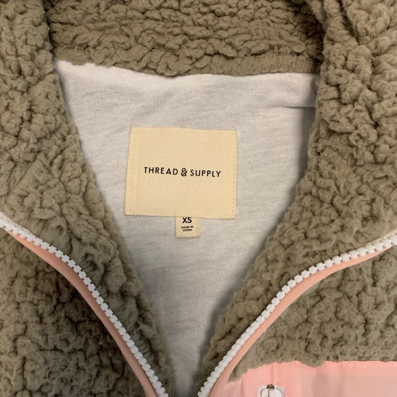 Thread & Supply sherpa jacket - Picture 2 of 6